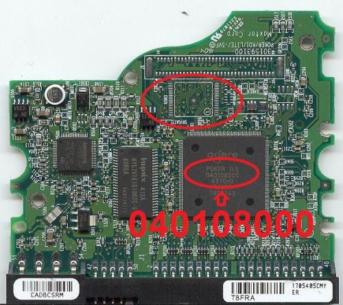 Maxtor MaXLine II 250GB 4A250J0 RAMB1TV0 PCB Board