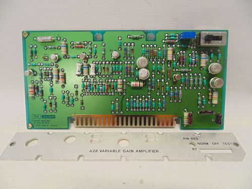 HP Agilent 08569-60090 VARIABLE GAIN BOARD ASSEMBLY FOR HP 8569B (R10-4-71)