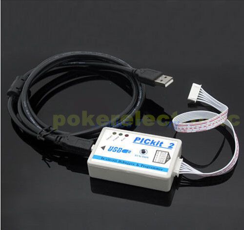 Microchip pic emulator pickit2 debugger programmer  + usb cable in protect case for sale