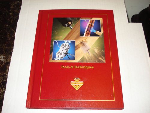 Tools &amp; Techniques - Handyman Club of America (1998, Hardcover)