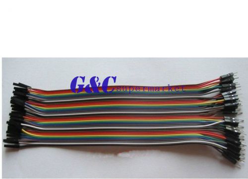 2pcs arduino shield 40pcsx20cm 2.54mm  male to female dupont cables good quality for sale