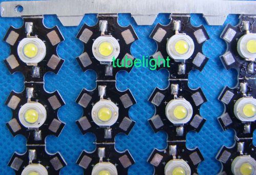 25pcs 3w high power cold white led light emitter 20000k+ joined together starpcb for sale