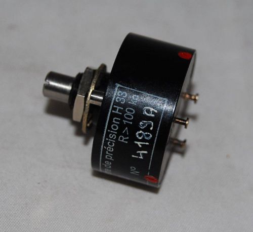 CONTINIOUS TURN PRECISION POTENTIOMETER R&gt;100Kohm MADE IN FRANCE