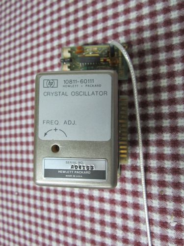 Hp 10811-60111 oscillator frequency standard time base 10 mhz hewlett packard #3 for sale