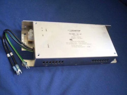 Schaffner rfi filter  fs 5581-12-07 250v 12a  nib  new for sale