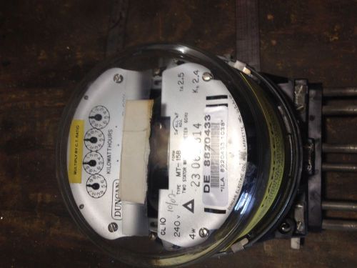 Duncan Electric Watthour meters
