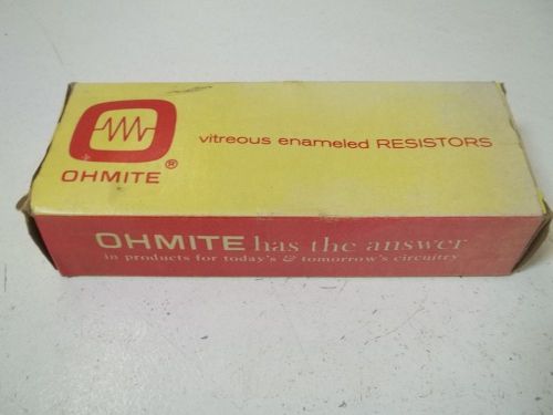 Ohmite 270-175p46 resistor 750 ohms *new in a box* for sale