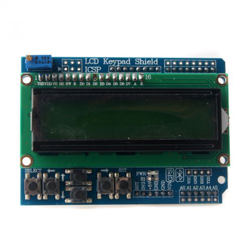 2.6&#034; LCD Keypad Shield Expansion Board for Arduino (Official Arduino Boards)