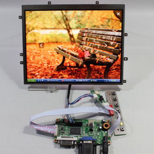 DVI+VGA LCD controller board RT2261+9.7inch LTN097XL01 1024*768 IPAD1 Lcd screen