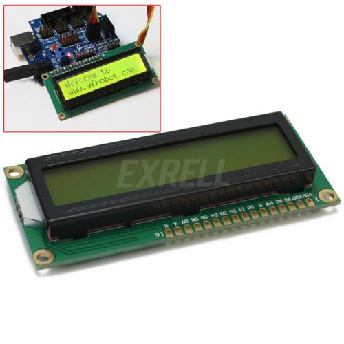 1 piece 16x2 hd44780 character lcd display module lcm blue backlight new for sale