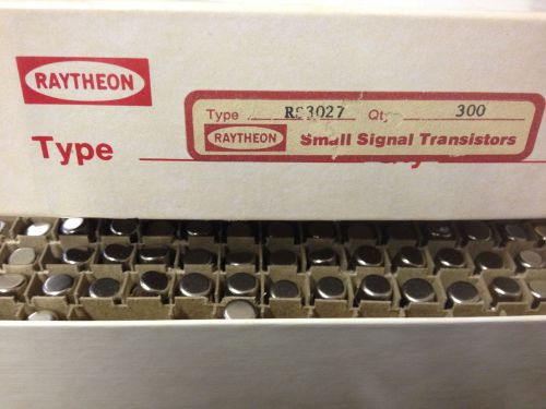 Full box of  Ratheon Small Signal Transistors RS3027 ( 300pcs in a box )