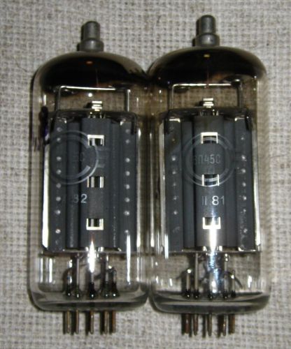 1x 6P45S=EL509=EL519=6KG6 Russian Power Tetrode Tubes Used Tested Fine Condition
