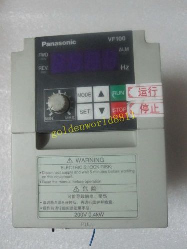 Panasonic Inverter AVF100-0042 0.4KW 220V good in condition for industry use