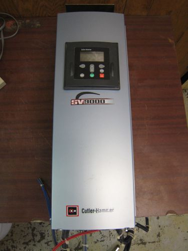 CUTLER HAMMER SV9000 ADJUSTABLE FREQUENCY DRIVE SV9020AC-5M0B00 20HP USED