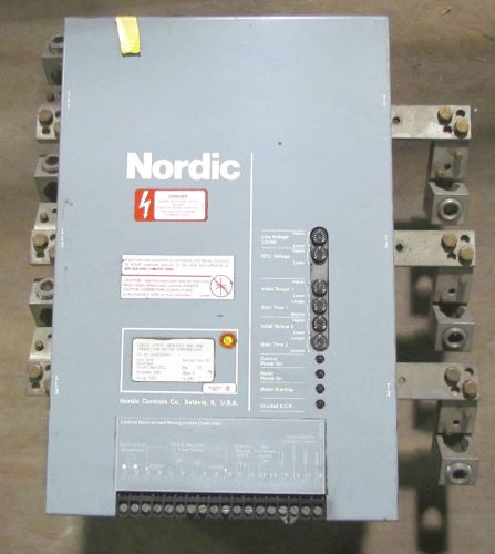 1 Nordic 100 HP Solid State Reduced Voltage Induction Motor Controller 26A32V00