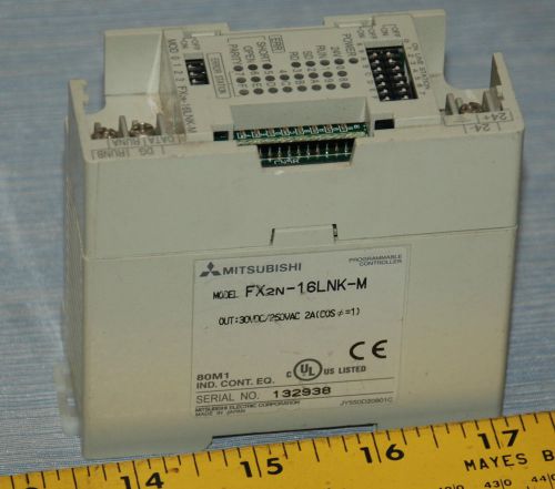 MITSUBISHI PLC PROGRAMABLE CONTROLLER FX2N-16LNK-M (AB4)