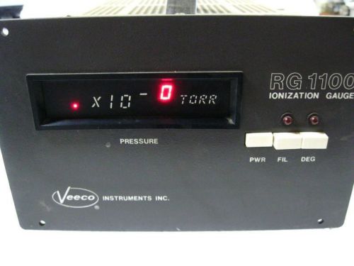 Offer &amp; win veeco rg 1100 ionization gauge for sale