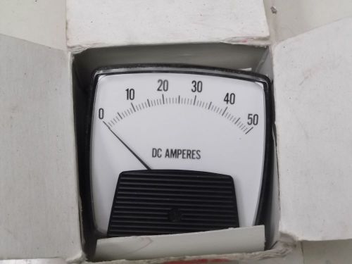 Modutec Analog Panel Meter 0-50 DC Amperage