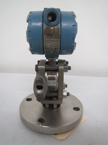 Rosemount 1151lt4sa0f22dl4c9c6 pressure 42.4vdc 0-84in-h2o transmitter b354201 for sale