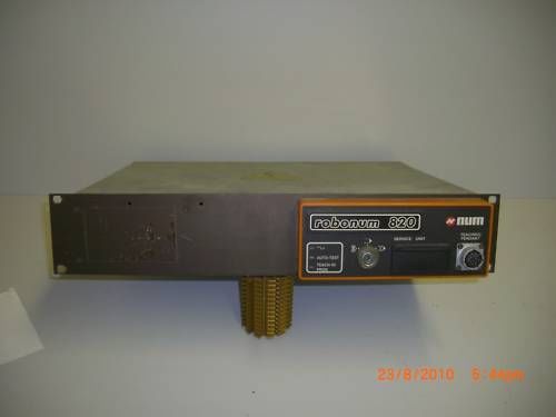 NUM Robonum Telemecanique Type 820 System CNC Control