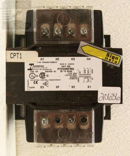 Hammond Power Solutions PT250MFMD Transformer (Loose Cover)