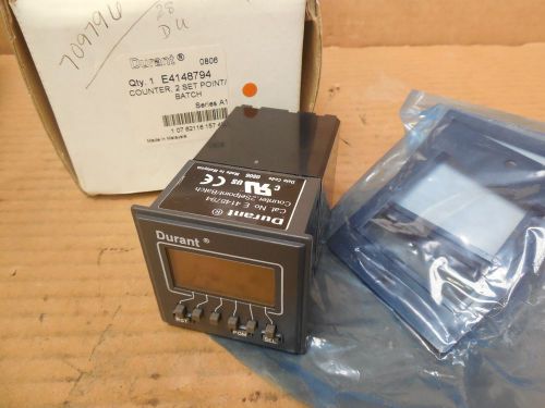 Durant counter e4148794 series a1 24 vdc 240 vac new for sale