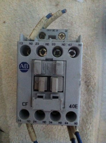 Lot of TWO Allen Bradley AB Control Relays #700-CF400D Series A