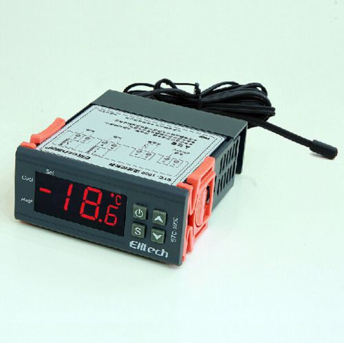 BEST US 110V Digital Temperature Controller Temp +2m Sensor Thermostat