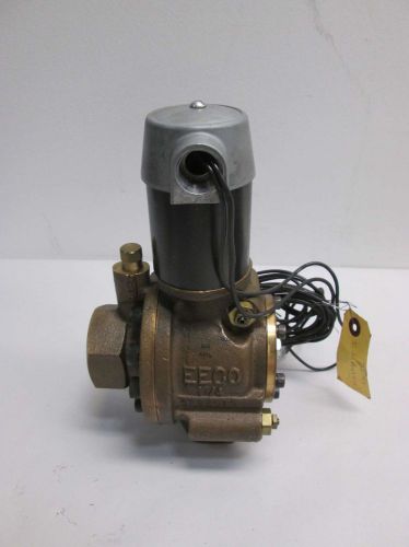New flow control components 6r9201 eeco 120v 1-1/4in npt solenoid valve d402845 for sale