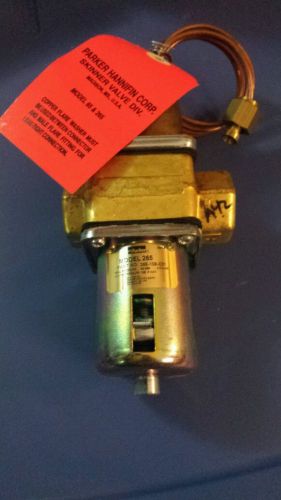 Parker hannifin water regulating valve 3/4 npt model 265-109 for sale