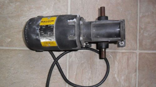 Baldor industrial gear motor gp3005 1/15hp 90dcv dcpm  52rpm; torque 40 in. lb for sale