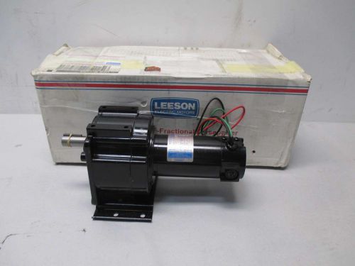 NEW LEESON CM204D18NZ20B M1115029.00 1/20HP 109RPM 16.5:1 GEAR MOTOR D421117