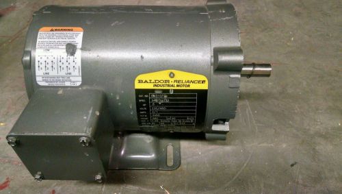 Baldor cm3107 ac electric motor .5hp 3450rpm 230/460v 3 phase for sale