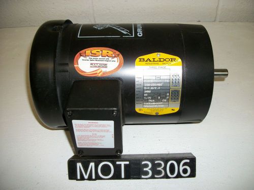 Baldor 1.5 hp 85.600005 56c frame 3 phase motor (mot3306) for sale