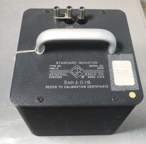 General Radio 1482-G Inductor Standard 5mH +/- 0.1%