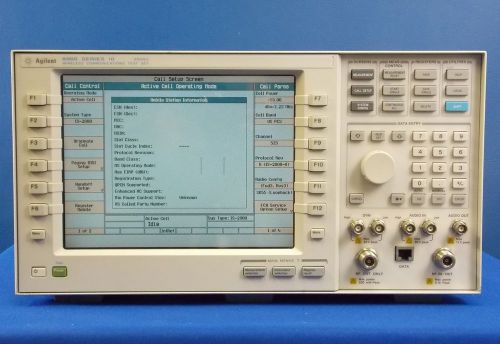 Agilent 8960 e5515c hw 4.5, 3/cdma2000/is-95/amps/1xed-vo/fast switch mobile for sale