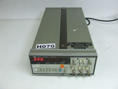 Hewlett packard hp 5316a 100 mhz universal counter w/ opt 003 &amp; 004 for sale