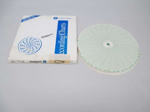 NEW GRAPHIC CONTROLS 30535507 500P1225-P CIRCULAR CHART PAPER D377305