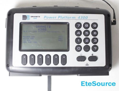 Dranetz pp-4300 bmi power platform 4300 power quality meter w/ taskcard for sale