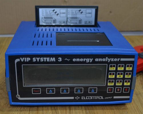 ELCONTROL ENERGY VIP SYSTEM 3 Energy Analyzer