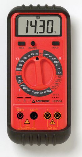 Amprobe LCR55A Handheld LCR Meter With Transistor Test