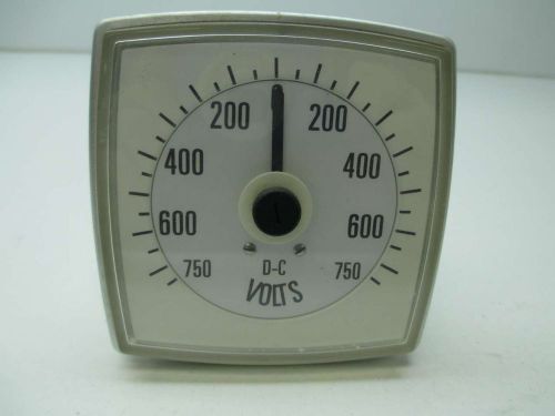 Crompton 750-0-7500 volts dc meter d394834 for sale