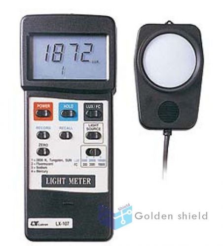 LX-107 Portable Digital Light Meter Lux/luminometer Tester instrument LUTRON