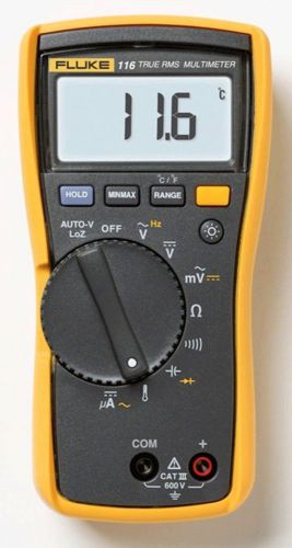 Fluke 116 hvac multimeter with temperature and microamps for sale