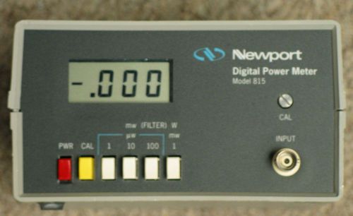 Newport Research Digital Power Meter Model 815
