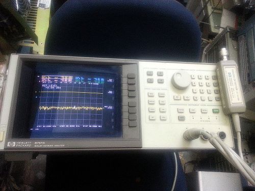 Agilent HP 8757D Scalar Network Analyzer(No Opt) with 85025A + 11664a Detector