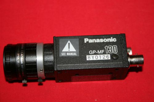 Panasonic Machine Vision B/W CCD Camera GP-MF130 with Fujinon 1:1.4/25mm lens