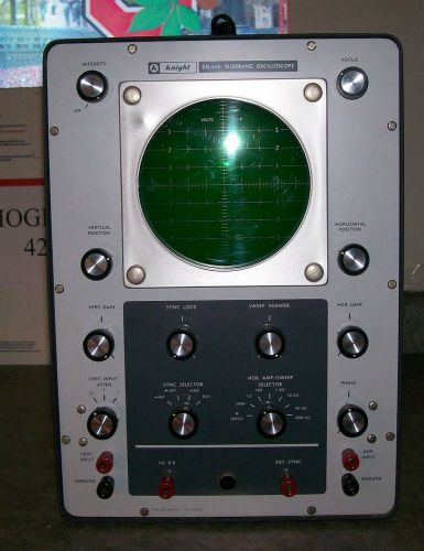 KNIGHT Wideband Oscilloscope. Model: KG-630. Nice Find.