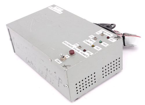 Gas leak test equipment command signal power box mfc/solenoid valve tester #1 for sale
