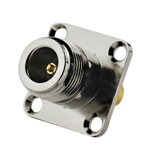SMA-N adapter SMA Male to N Female jack flange panel mount RF adapter connector
